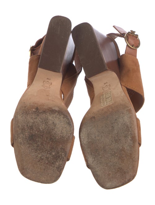 Tory Burch Suede Slingback Sandals