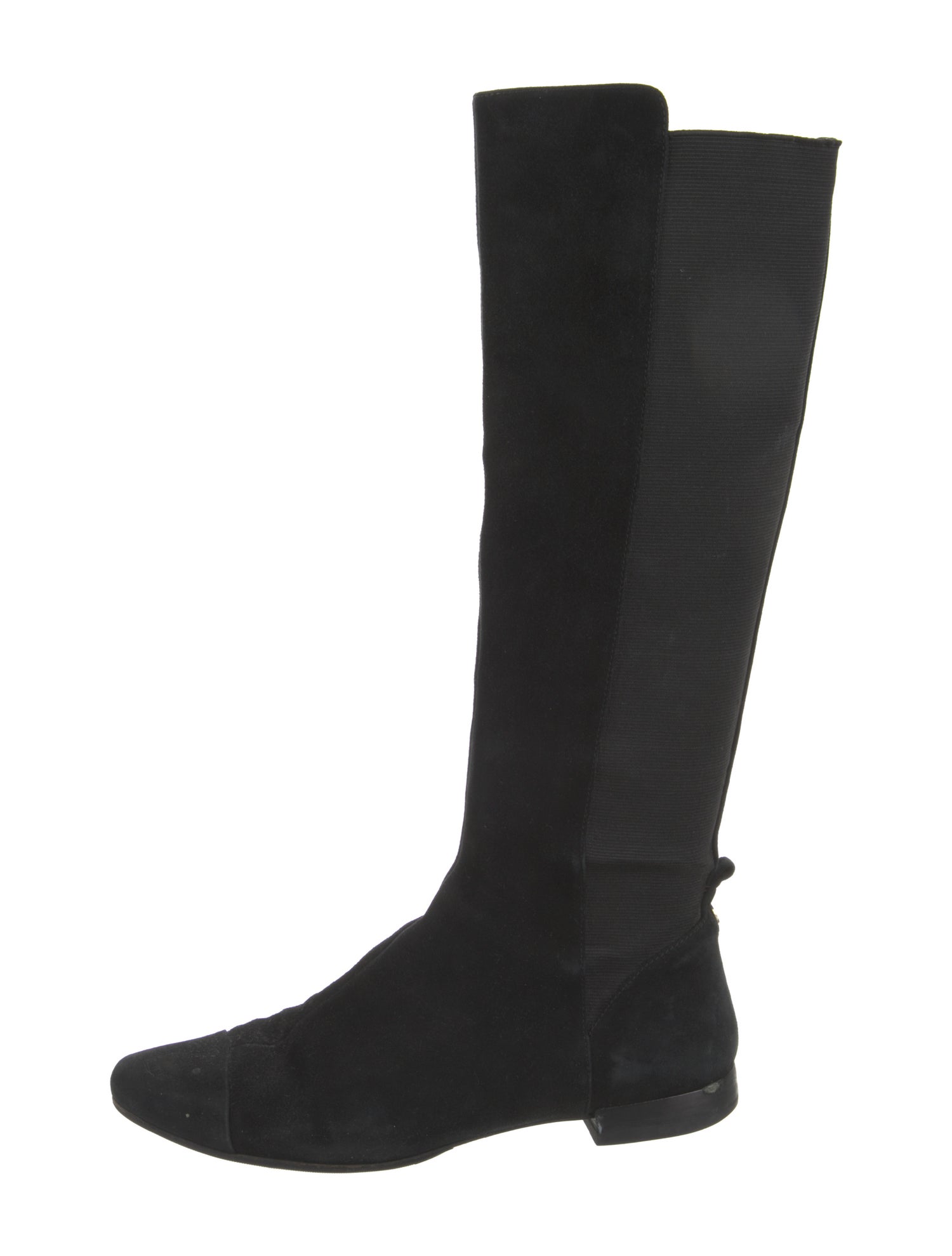 Tory Burch Suede Riding Boots