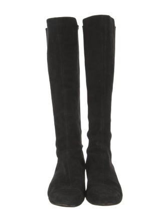 Tory Burch Suede Riding Boots