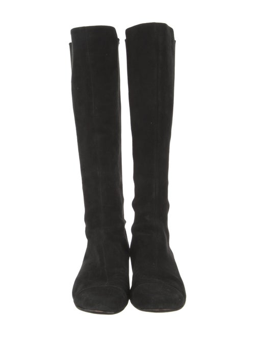 Tory Burch Suede Riding Boots