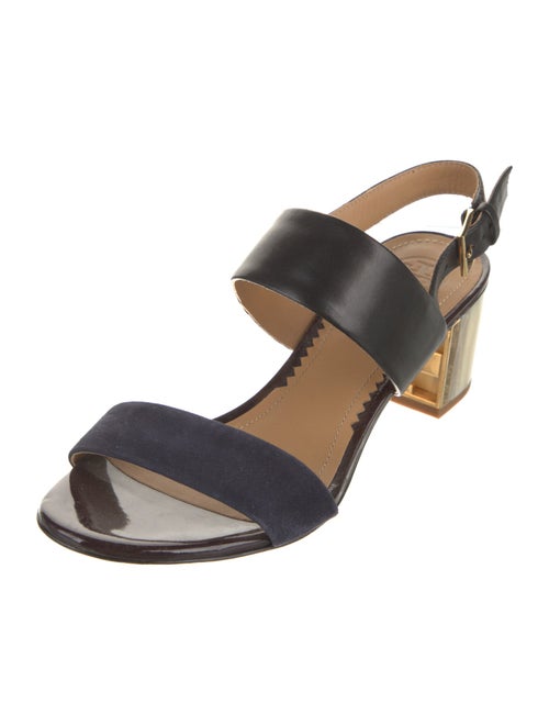 Tory Burch Leather Slingback Sandals
