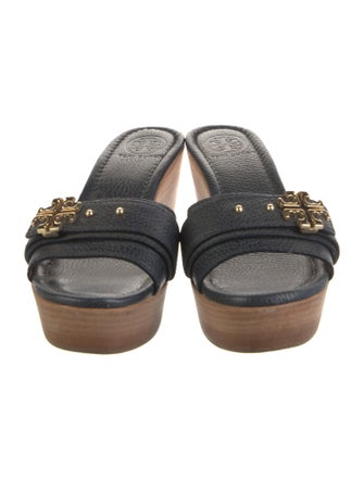 Tory Burch Leather Slides