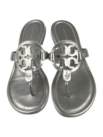 Tory Burch Leather Slides