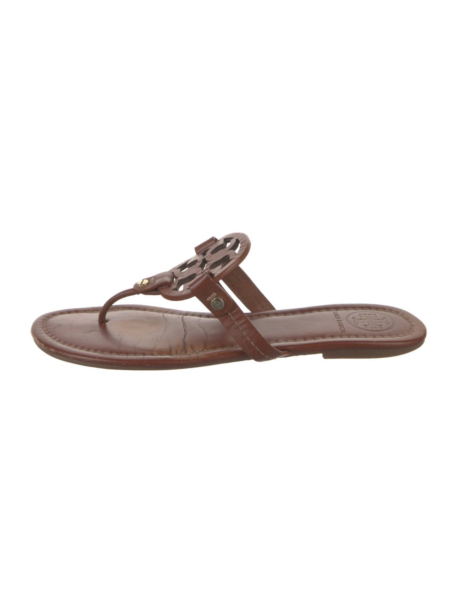 Tory Burch Leather Slides