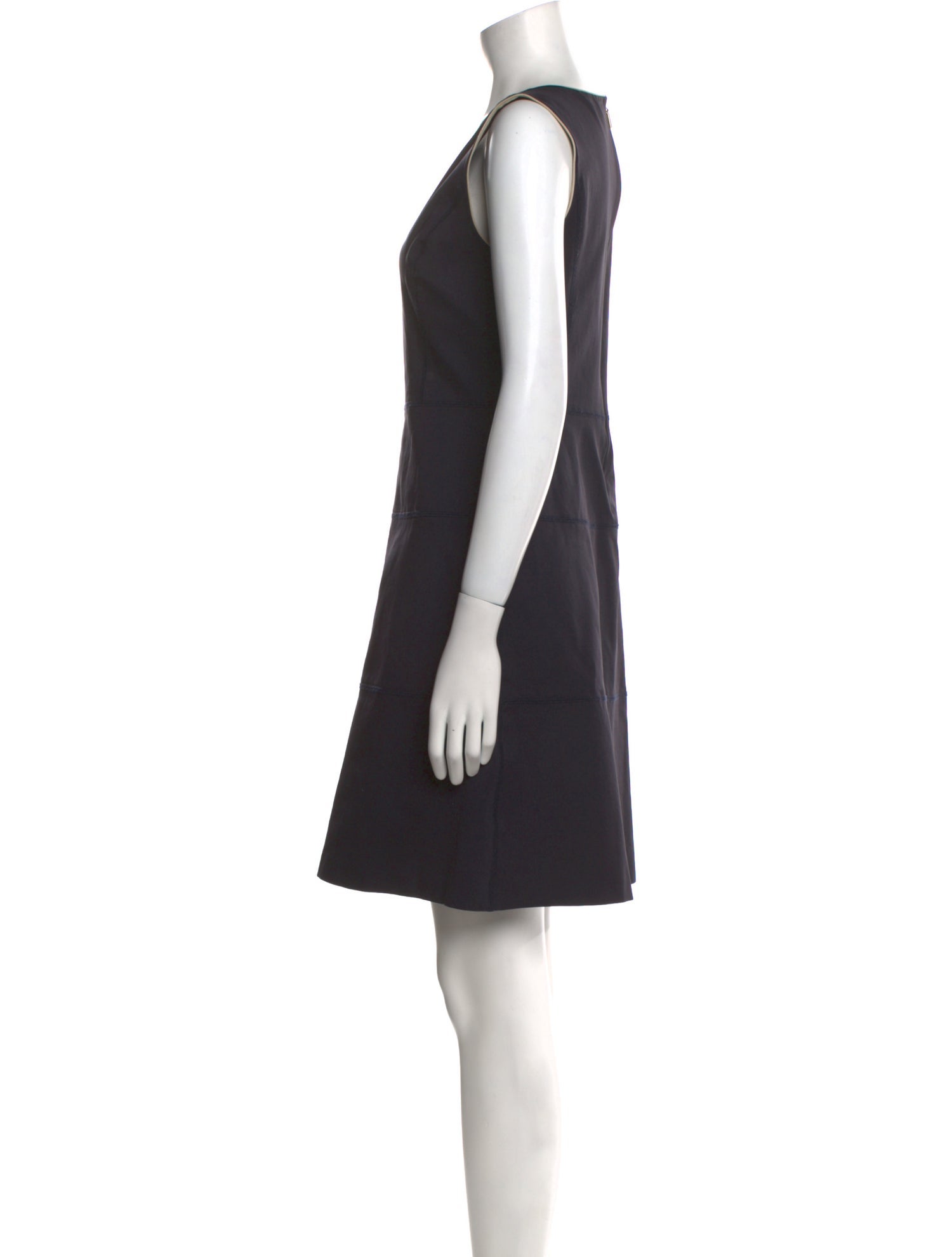 Tory Burch Scoop Neck Mini Dress