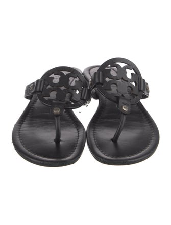 Tory Burch Leather Slides