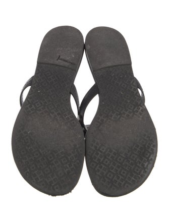 Tory Burch Leather Slides