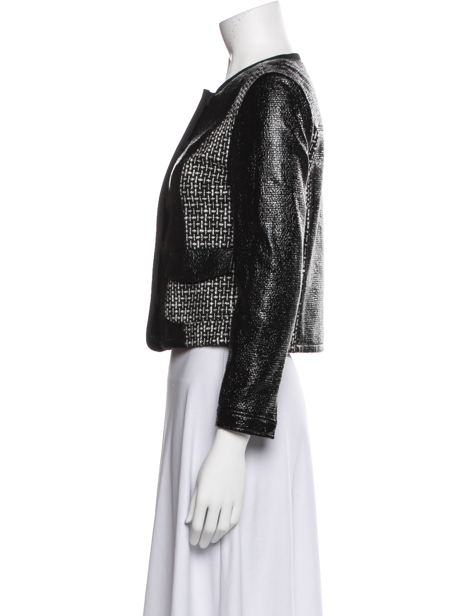 Tory Burch Tweed Pattern Jacket