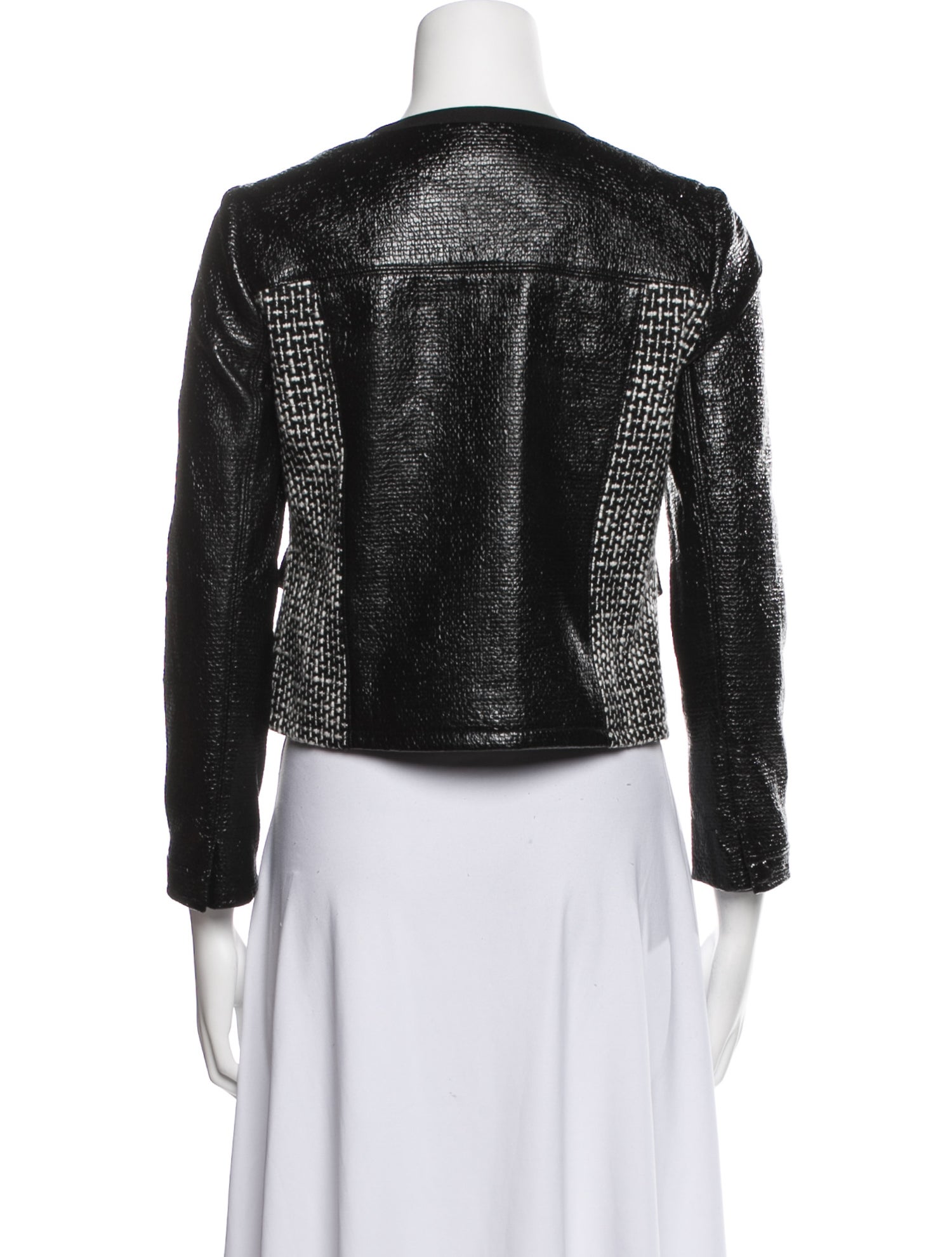 Tory Burch Tweed Pattern Jacket