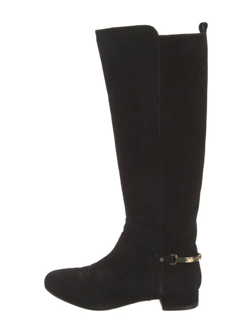 Tory Burch Suede Riding Boots
