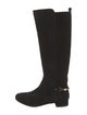 Tory Burch Suede Riding Boots