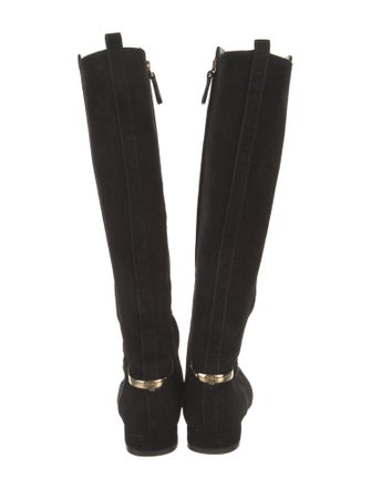 Tory Burch Suede Riding Boots