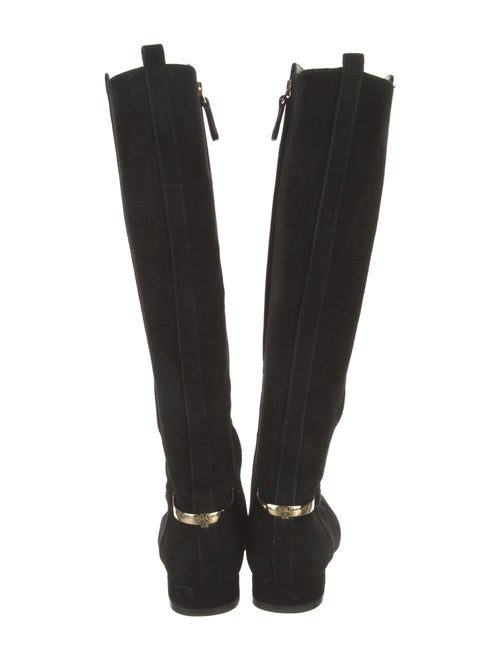 Tory Burch Suede Riding Boots