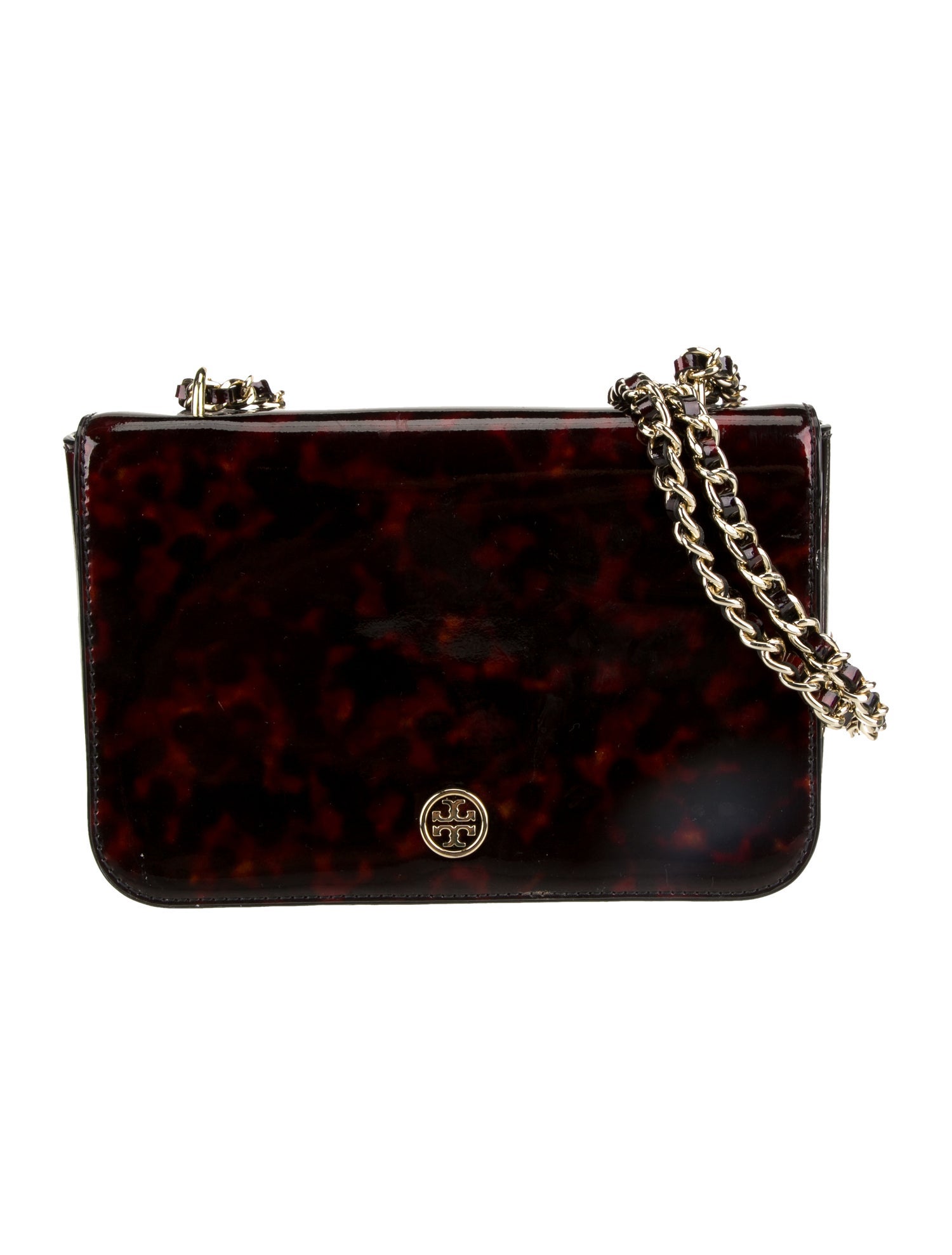 Tory Burch Patent Leather Shoulder Bag