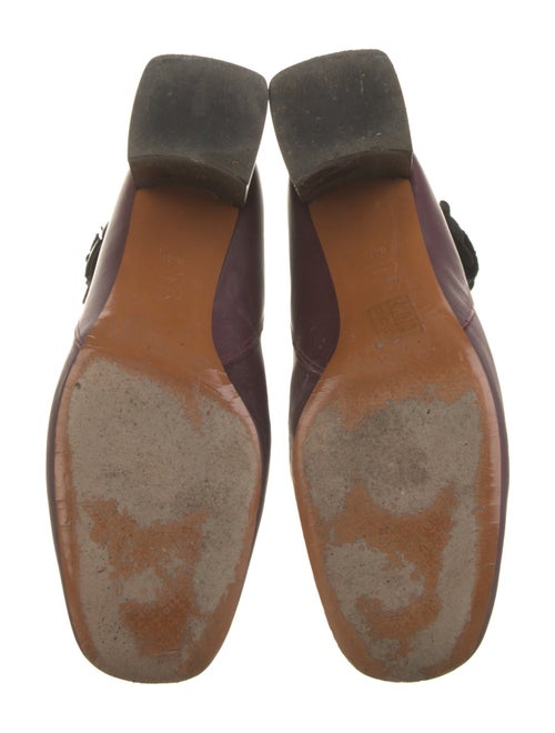 Tory Burch Leather Floral Print Boots