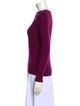 Tory Burch Cashmere Bateau Neckline Sweater