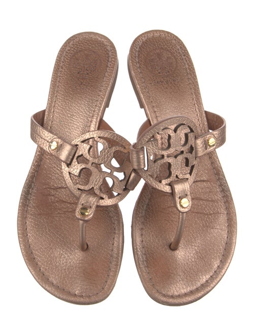 Tory Burch Leather Slides