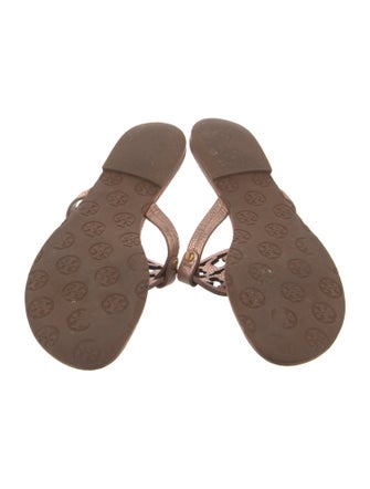 Tory Burch Leather Slides