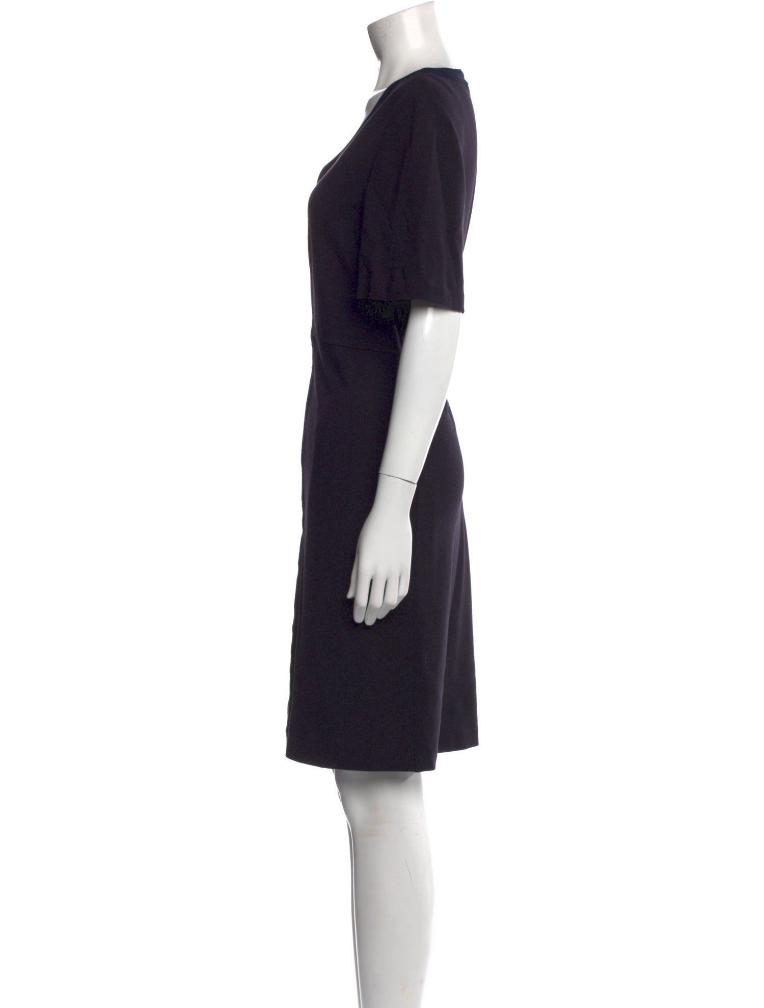 Tory Burch V-Neck Knee-Length Dress