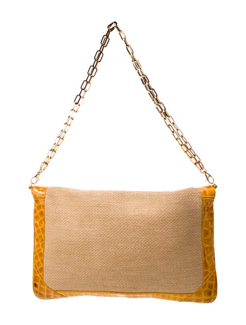 Tory Burch Raffia Shoulder Bag