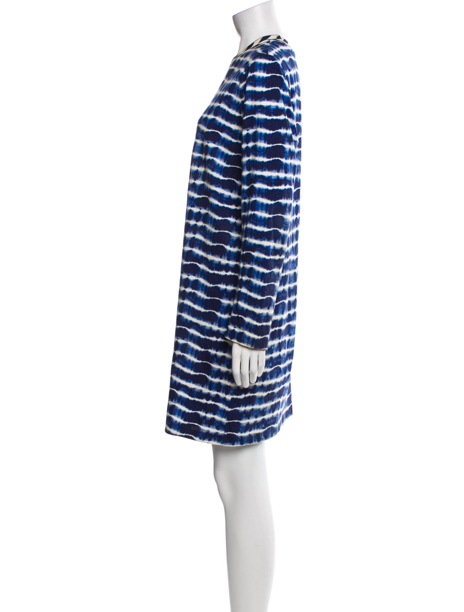 Tory Burch Tie-Dye Print Mini Dress