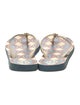 Tory Burch Rubber Printed Flip Flops