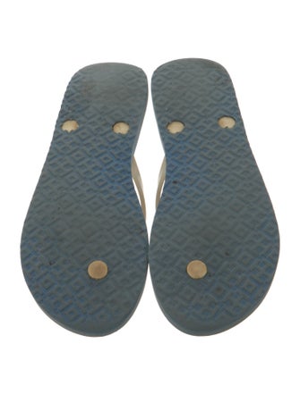 Tory Burch Rubber Printed Flip Flops