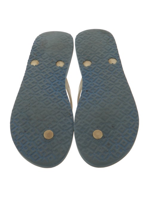 Tory Burch Rubber Printed Flip Flops