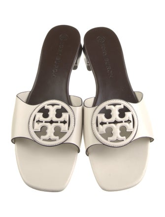 Tory Burch Leather Slides