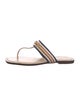 Tory Burch Leather Slides