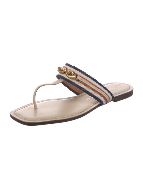 Tory Burch Leather Slides