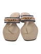 Tory Burch Leather Slides