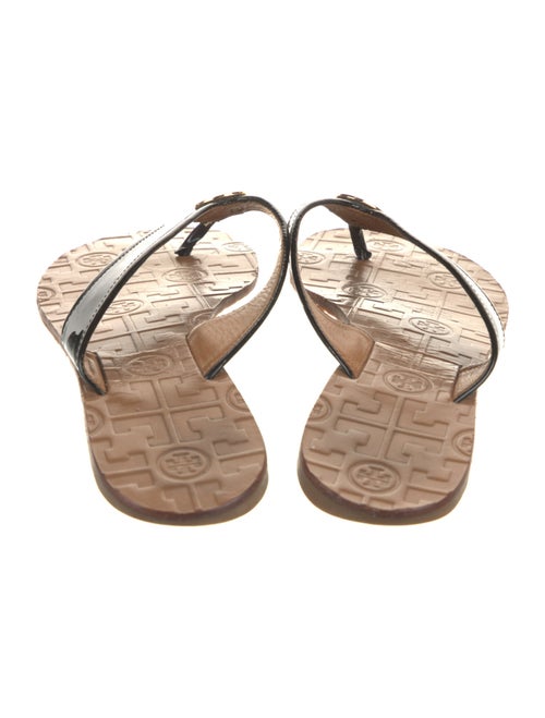 Tory Burch Patent Leather Slides