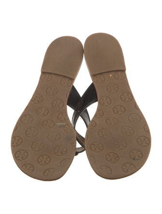 Tory Burch Patent Leather Slides