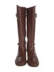 Tory Burch Leather Studded Accents Riding Boots