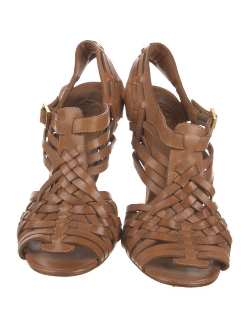 Tory Burch Leather T-Strap Pumps