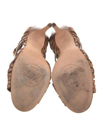 Tory Burch Leather T-Strap Pumps