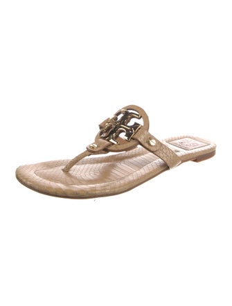 Tory Burch Leather Slides