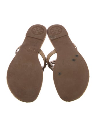 Tory Burch Leather Slides