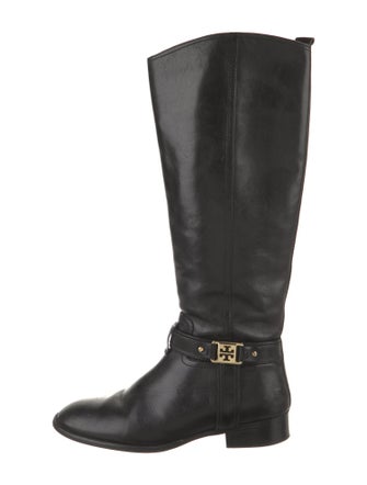 Tory Burch Leather Riding Boots