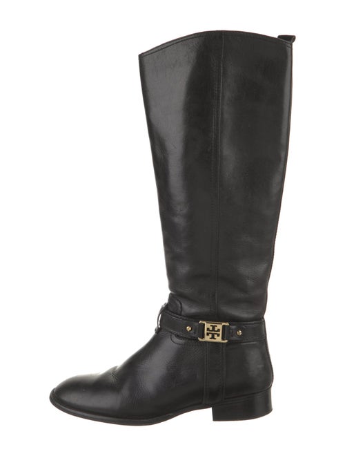 Tory Burch Leather Riding Boots