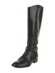 Tory Burch Leather Riding Boots