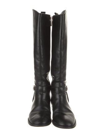 Tory Burch Leather Riding Boots