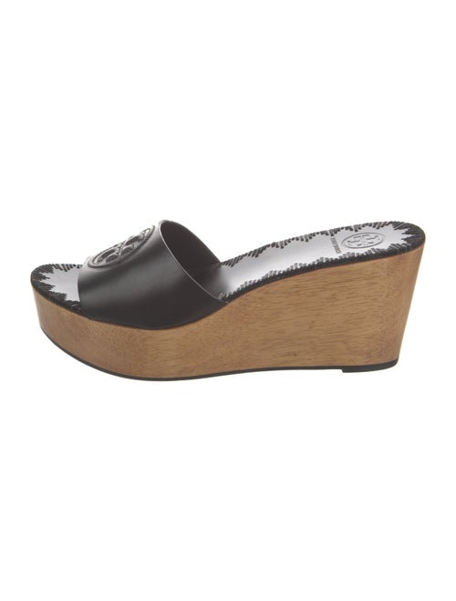 Tory Burch Leather Slides