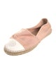Tory Burch Canvas Embroidered Accent Espadrilles