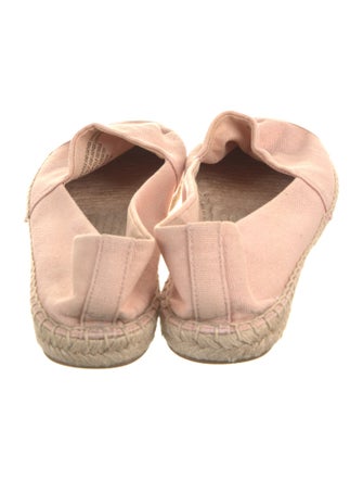 Tory Burch Canvas Embroidered Accent Espadrilles