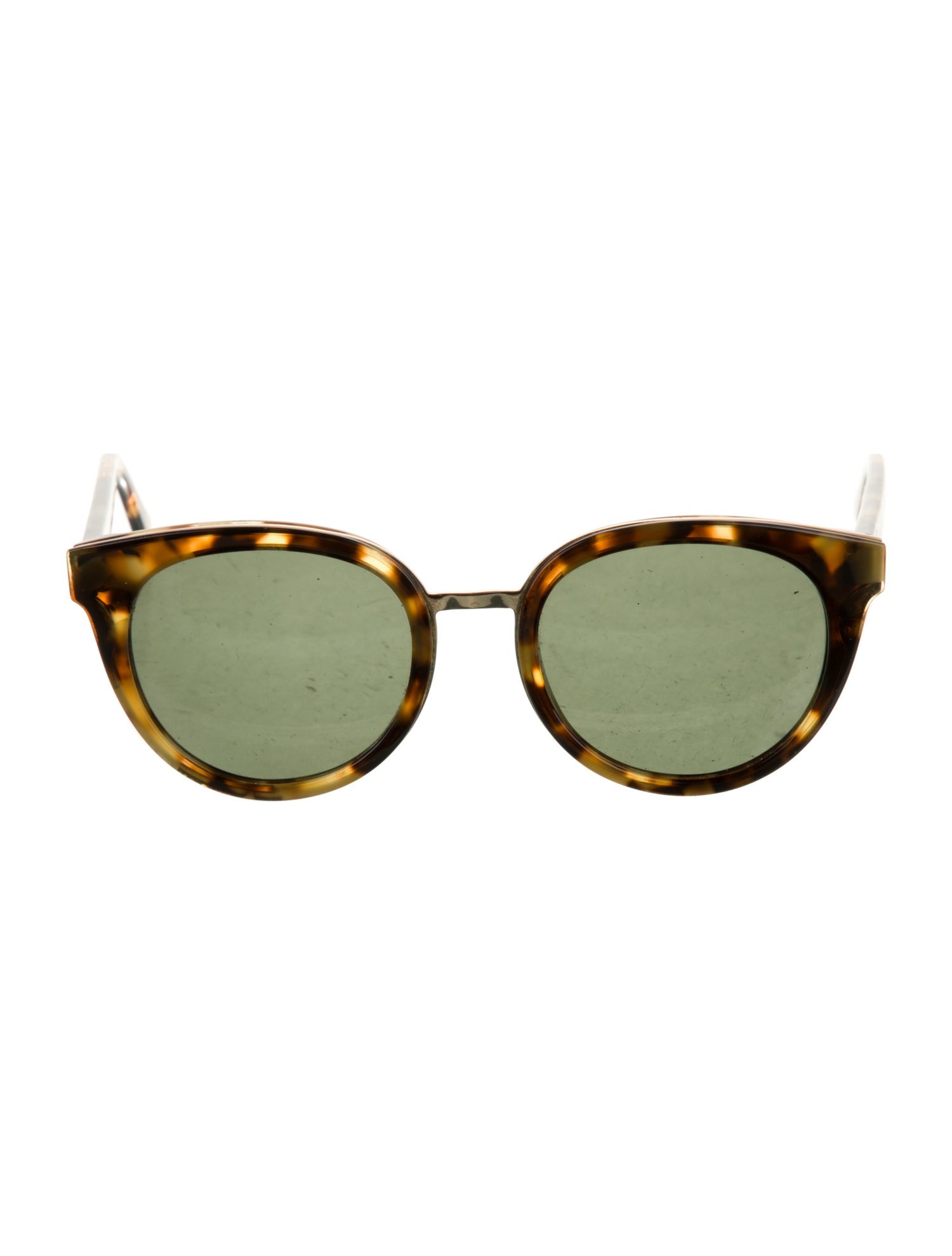 Tory Burch Round Tinted Sunglasses