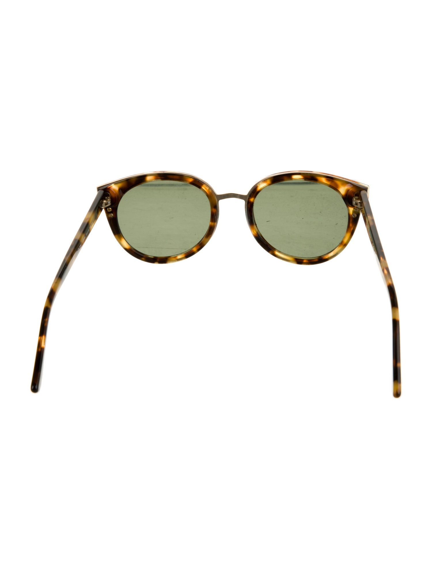 Tory Burch Round Tinted Sunglasses