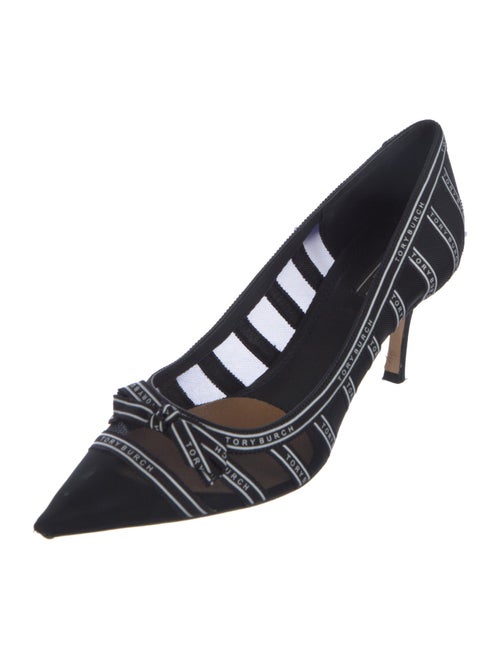 Tory Burch Mesh Printed Pumps