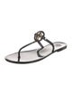 Tory Burch Patent Leather T-Strap Sandals